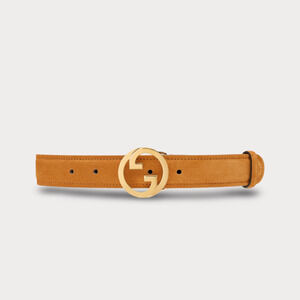 Gucci Blondie Suede Belt 100 40